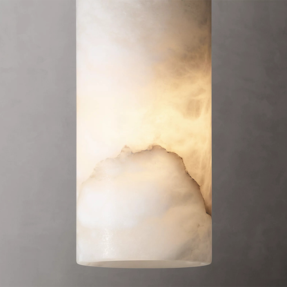 Hand-Carved Alabaster Pendant