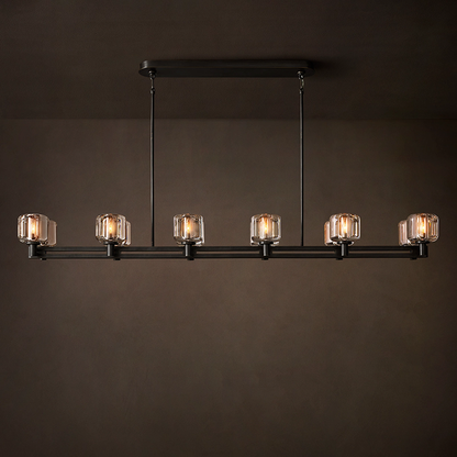 Demaret Double-Tier Linear Chandelier