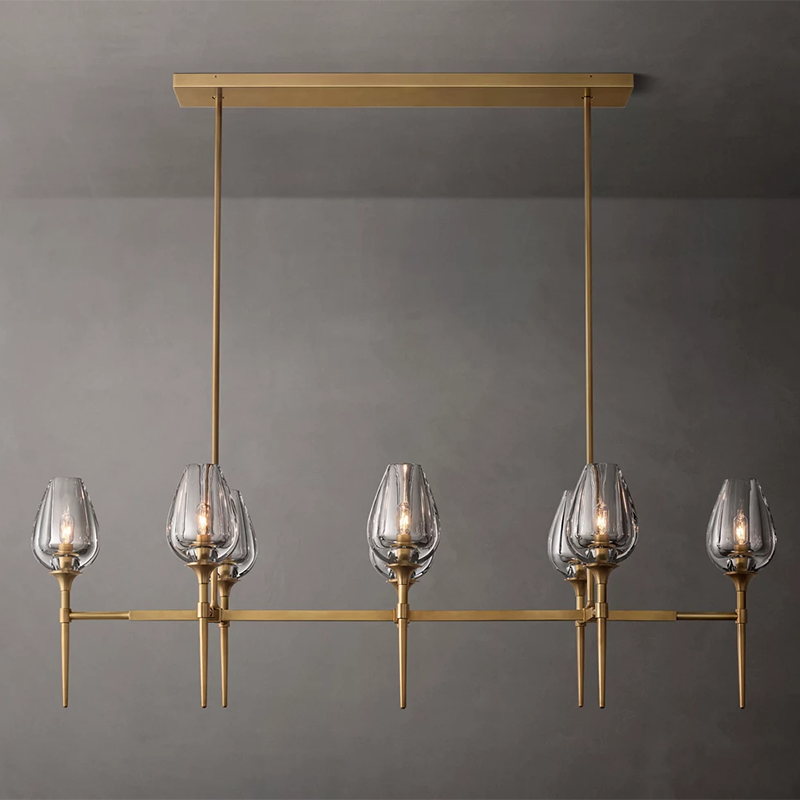 Luxury Crystal Linear Chandelier