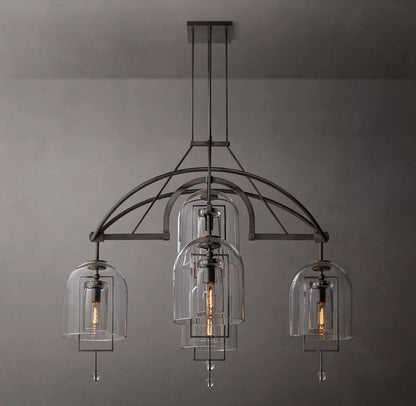 Fulcrum Modern Round Chandelier