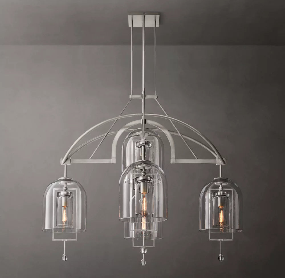 Fulcrum Modern Round Chandelier