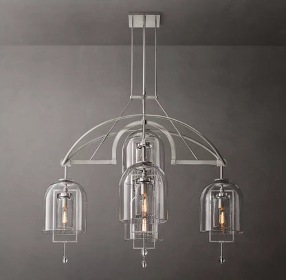 Fulcrum Modern Round Chandelier