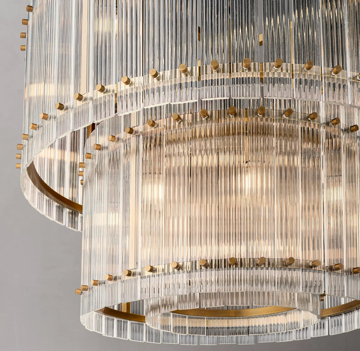 San Marco Two-Tier Glass Chandelier