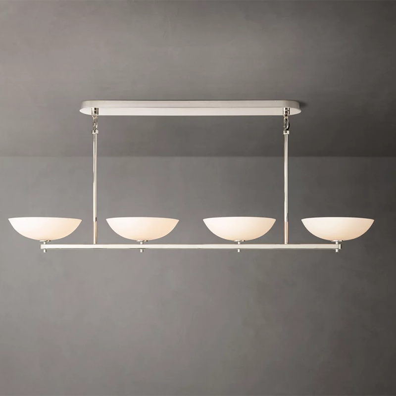 Ceramic Linear Dining Chandelier