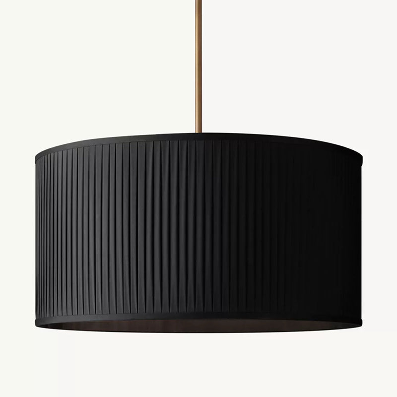 Pleated Silk Chandelier