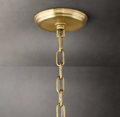 San Marco Modern Glass Round Chandelier
