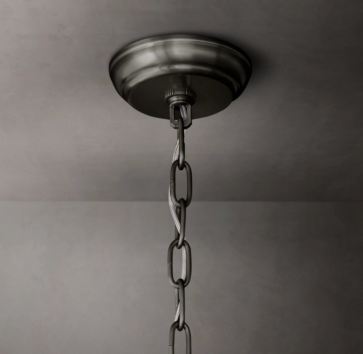 San Marco Modern Glass Round Chandelier
