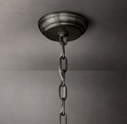 San Marco Modern Glass Round Chandelier