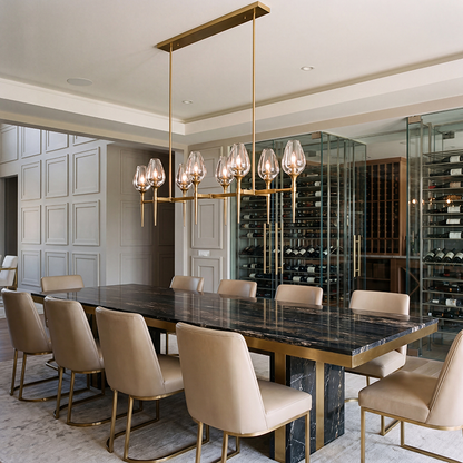 Luxury Crystal Linear Chandelier