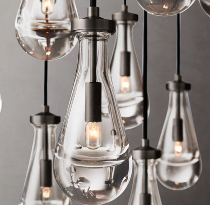 Rain Modern Round Chandelier
