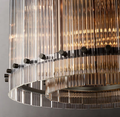 San Marco Modern Glass Round Chandelier