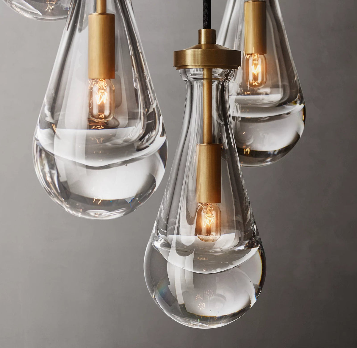 Rain Modern Round Chandelier