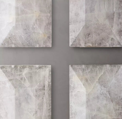 Harlow Triple Calcite Wall Sconce