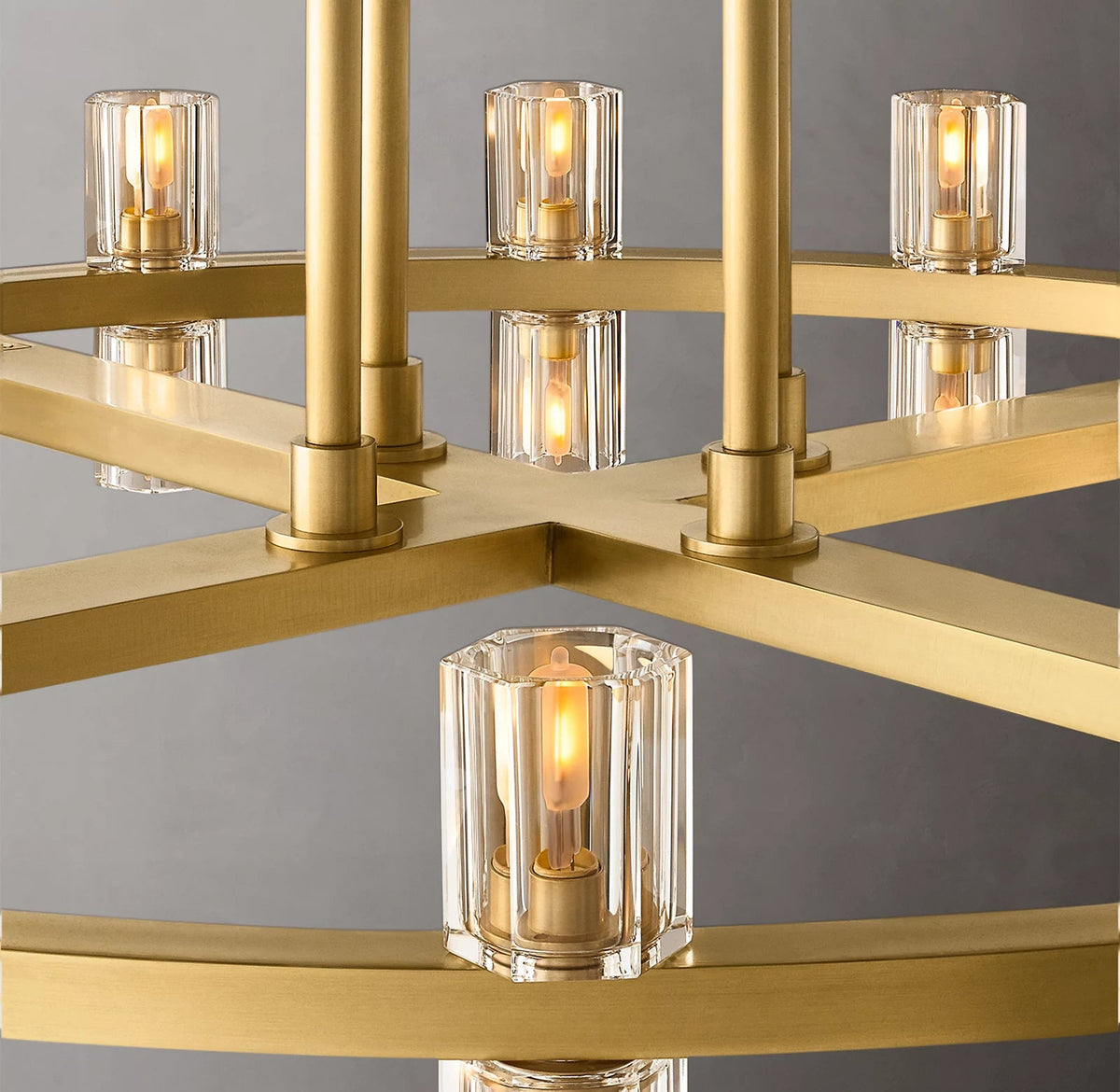 Arcachon Two-Tier Round Chandelier