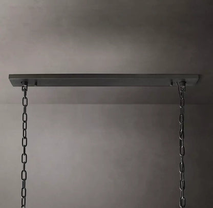 Harlow Calcite Rectangular Chandelier