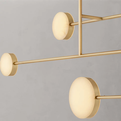 Alabaster Linear Chandelier
