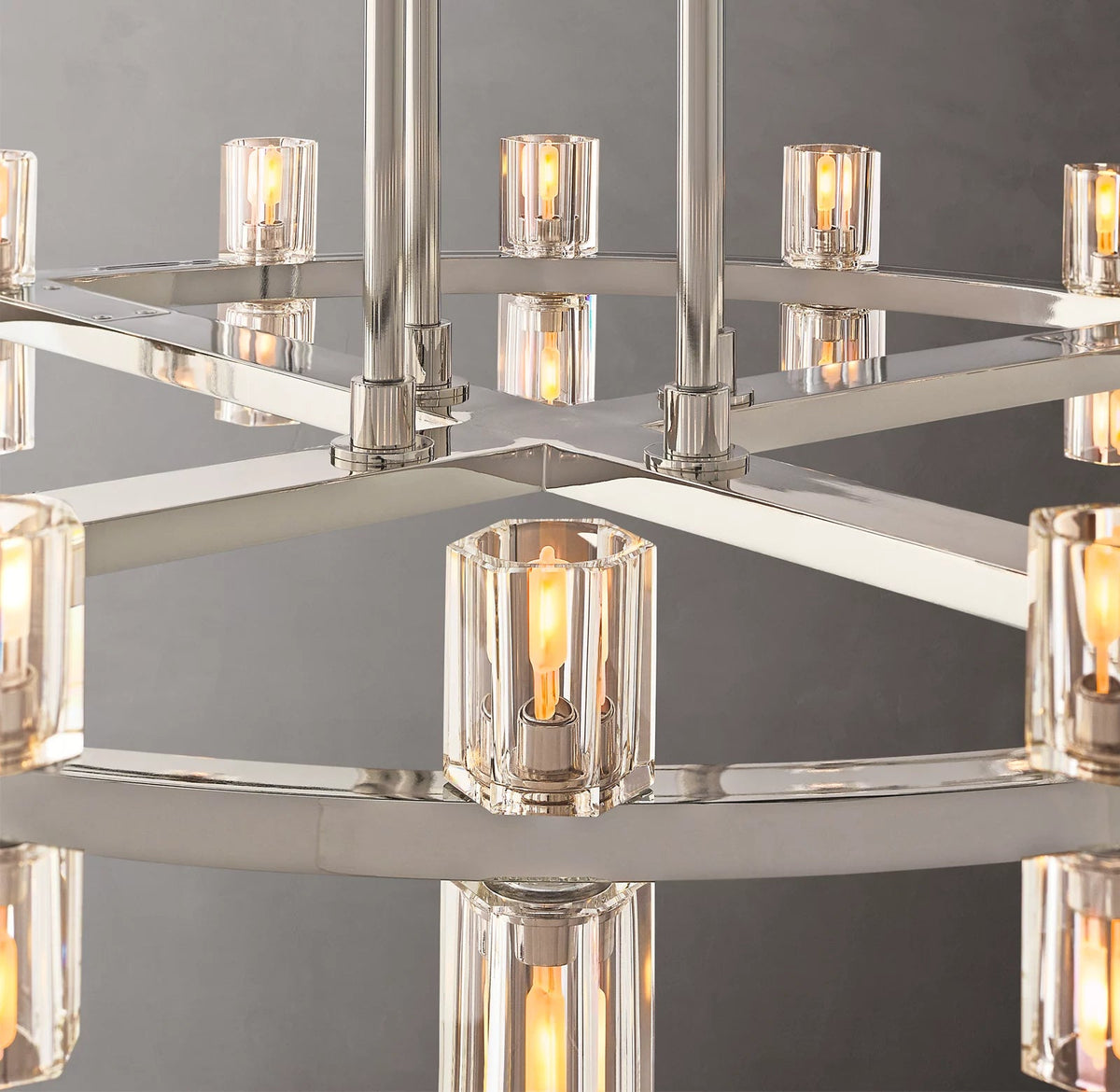 Arcachon Two-Tier Round Chandelier