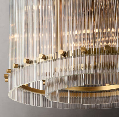 San Marco Modern Glass Round Chandelier