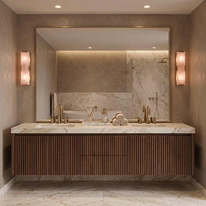 Harlow Calcite Linear Sconce