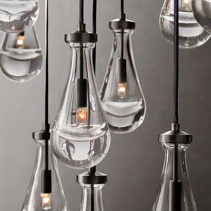 Rain Modern Rectangular Chandelier