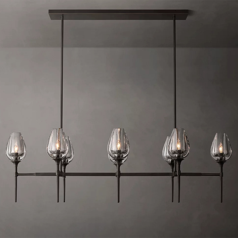 Luxury Crystal Linear Chandelier