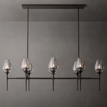 Luxury Crystal Linear Chandelier