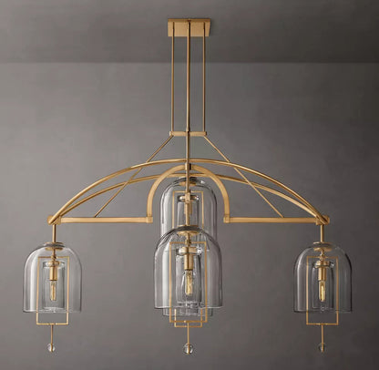 Fulcrum Modern Round Chandelier