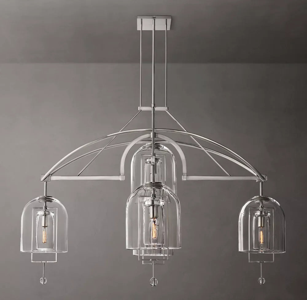 Fulcrum Modern Round Chandelier
