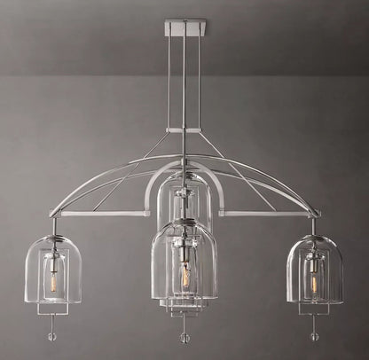 Fulcrum Modern Round Chandelier