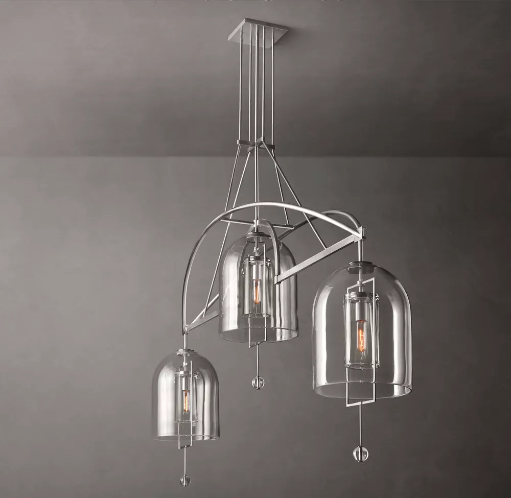 Fulcrum Large Linear Chandelier