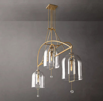 Fulcrum Large Linear Chandelier