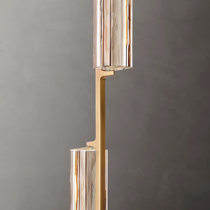 Audubon Modern Crystal Linear Chandelier