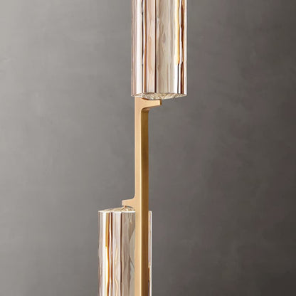Audubon Modern Crystal Linear Chandelier