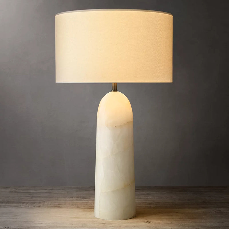 Sarezzo Tapered Stone Table Lamp