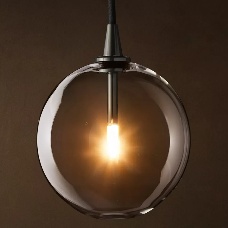 Modern Glass Globe Pendant