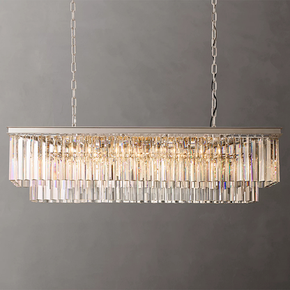 Odeon Art Deco Rectangular Chandelier
