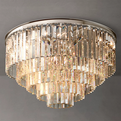 Odeon Art Deco Flush Mount