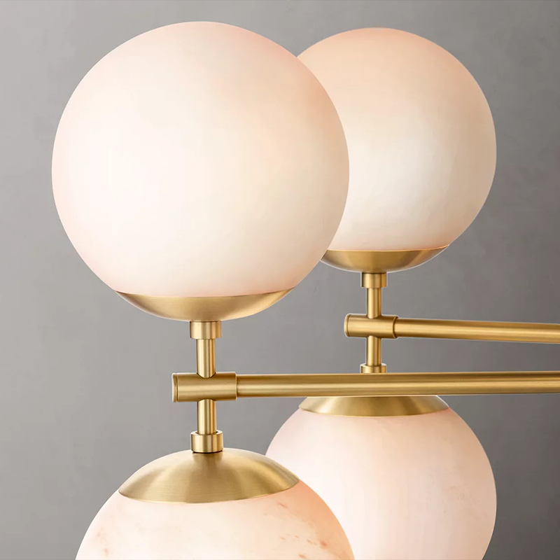 Luxury Glass Globe Chandelier