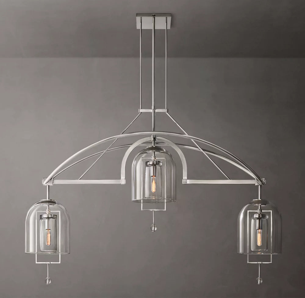 Fulcrum Large Linear Chandelier