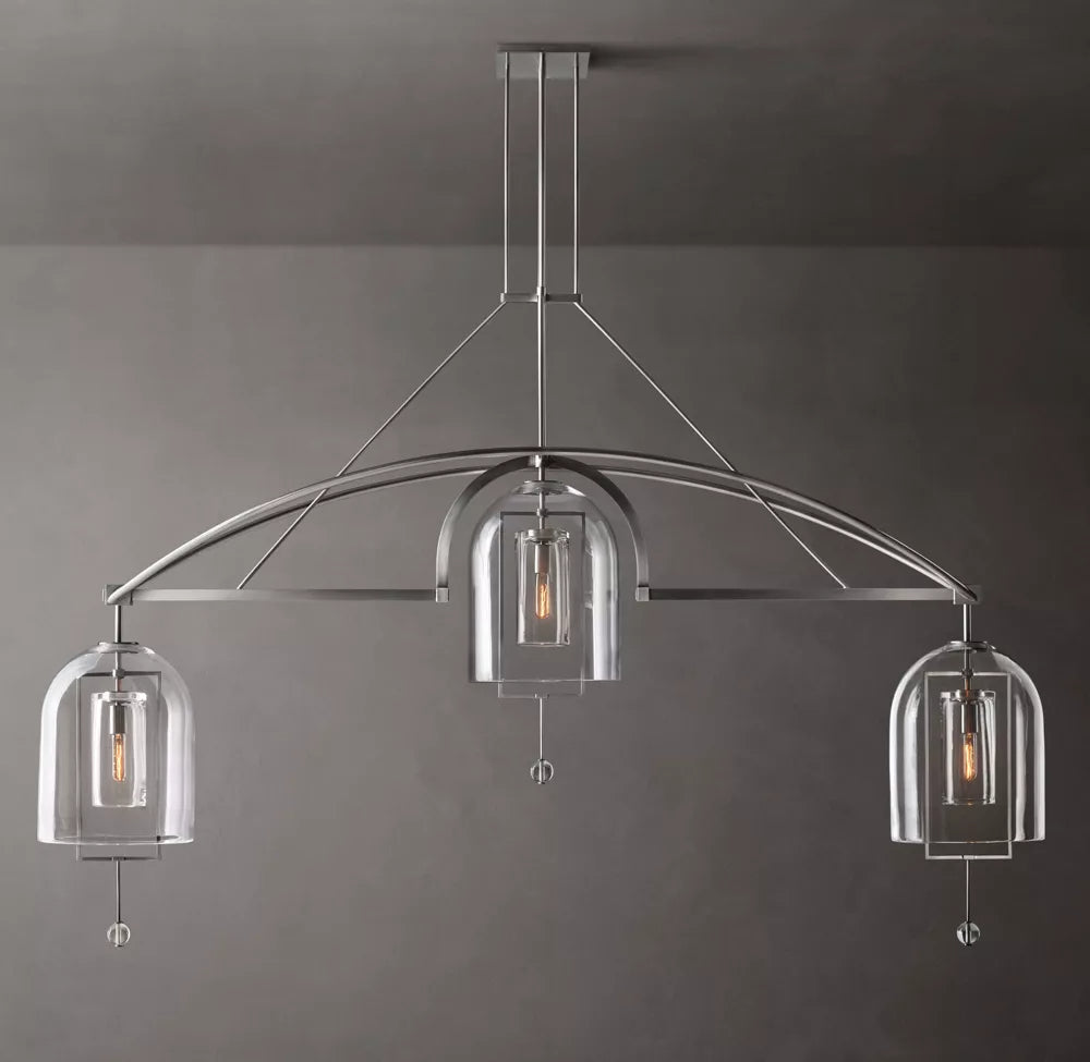 Fulcrum Large Linear Chandelier