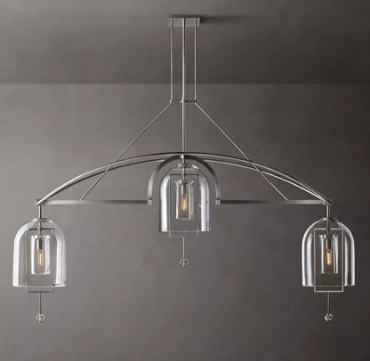 Fulcrum Large Linear Chandelier