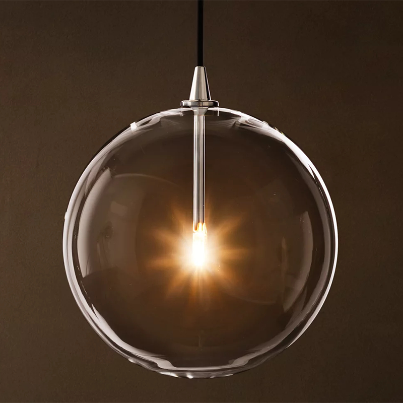 Modern Glass Globe Pendant