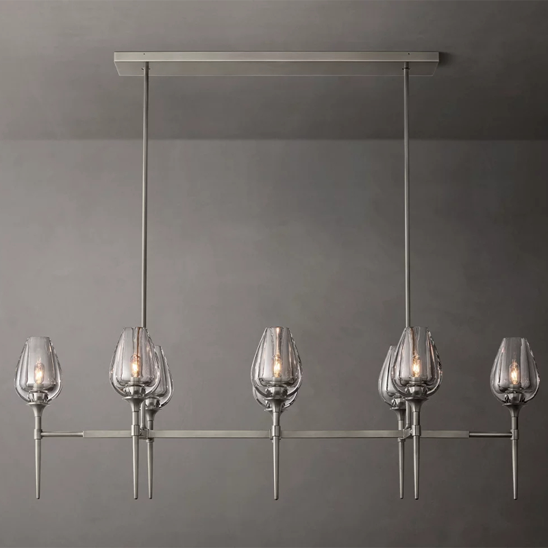 Luxury Crystal Linear Chandelier