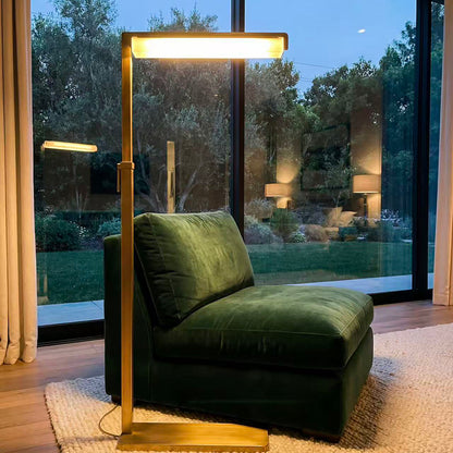 Audubon Adjustable Crystal Floor Lamp