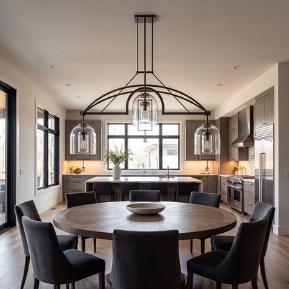 Fulcrum Large Linear Chandelier