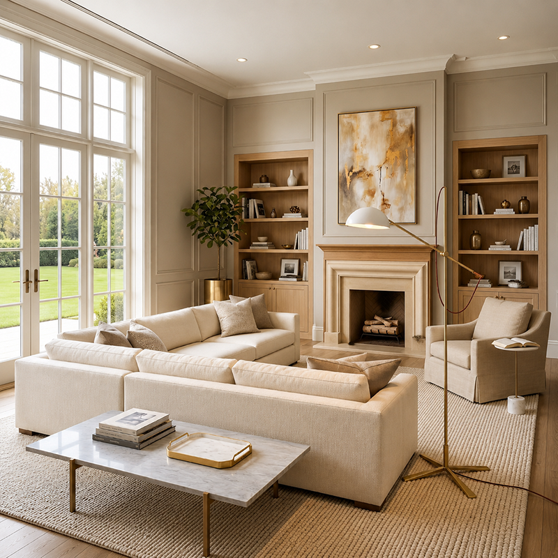 Modern Sculptural Floor Lamp