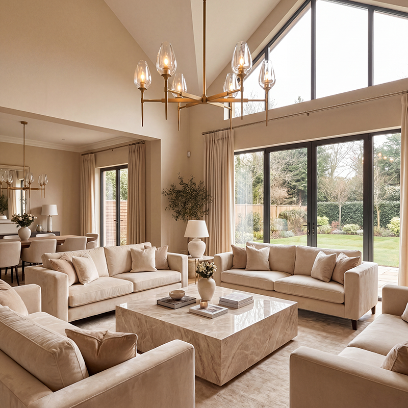 Modern Crystal Chandelier