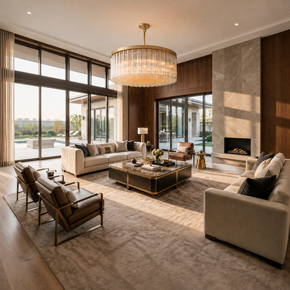Luxury Glass Chandelier