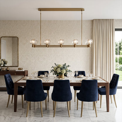 Demaret Double-Tier Linear Chandelier