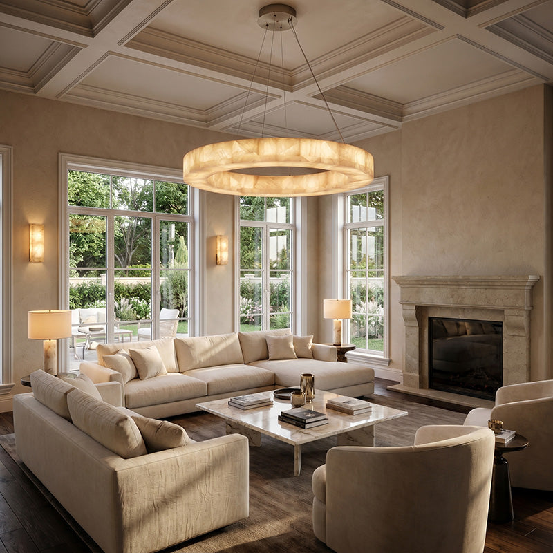 Rivage Lueur Modern Round Chandelier